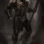 Diseños conceptuales de Andy Park para Thor: El Mundo Oscuro Diseño conceptual para Thor: El Mundo Oscuro