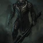 Diseños conceptuales de Andy Park para Thor: El Mundo Oscuro Diseño conceptual para Thor: El Mundo Oscuro