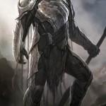 Diseños conceptuales de Andy Park para Thor: El Mundo Oscuro Diseño conceptual para Thor: El Mundo Oscuro