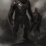 Diseños conceptuales de Andy Park para Thor: El Mundo Oscuro Diseño conceptual para Thor: El Mundo Oscuro