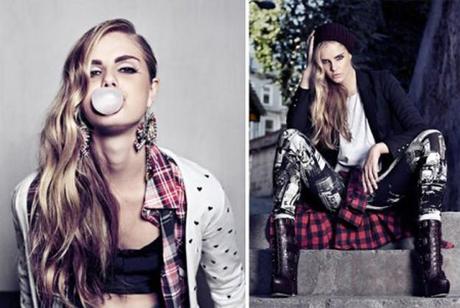 ESTILO GRUNGE LRG Magazine - Grunge Toque Grunge Tartan