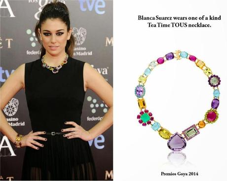 Blanca Suarez en la cresta de la Ola Blanca Suarez en la cresta de la Ola