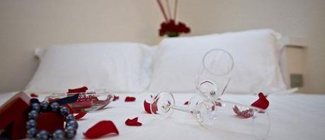 Decoraciones de cama para el Día de San Valentín Decoraciones de cama para el Día de San Valentín