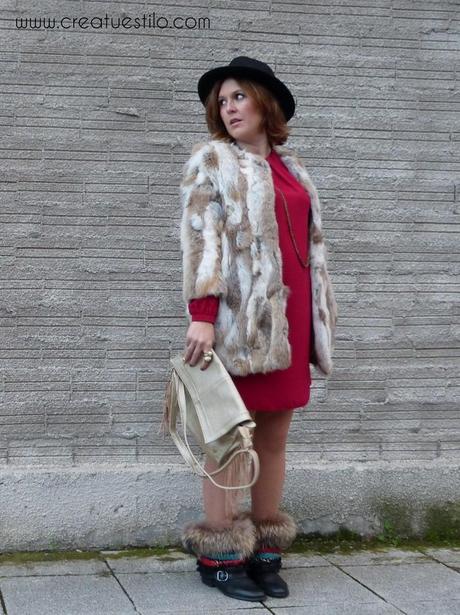 Look (embarazada/ premamá) – Como combinar un vestido granate, modo 1, look boho chic Look (embarazada premamá) - Como combinar un vestido granate, modo 1, boho chic4