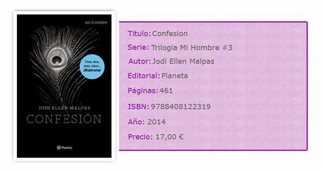 {Reseña} Confesión, Jodi Ellen Malpas