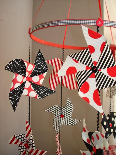 Miércoles de inspiración ⥠móviles de fieltro para bebés paperblog