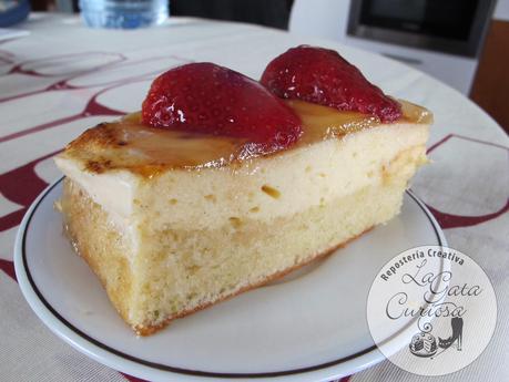 TARTA DE ALMENDRA, CREMA CHIBOUST Y FRESAS TARTA DE ALMENDRA, CREMA CHIBOUST Y FRESAS