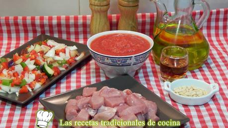 receta de magro con pisto receta de magro con pisto
