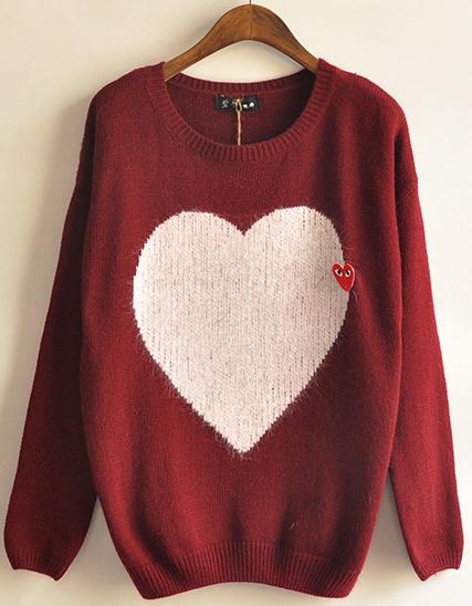 Casual sweaters en Sheinside jerseycorazon