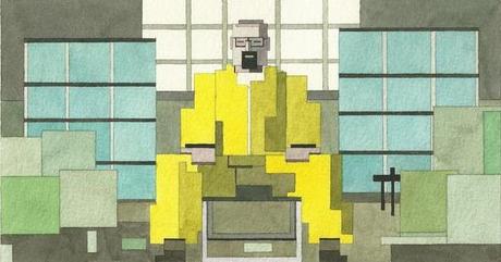Walter White inmortalizado en 8 bits Walter White inmortalizado en 8 bits