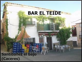 Bar el Teide, Santibáñez el Bajo, se abrió el 23 de agosto de 1967