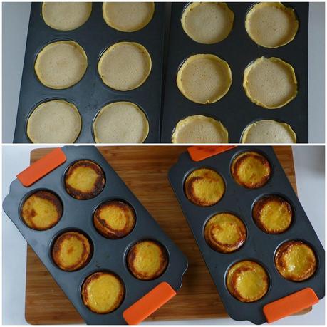 pasteles belem horneados Pasteles de Belém caseros