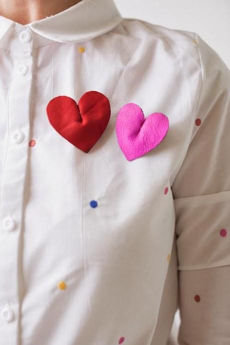 DIY: Corazón de cuero DIY: Corazón de cuero