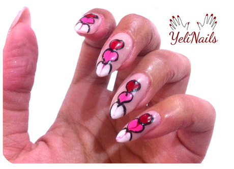 Cuatro propuestas de nail art para San Valentin.