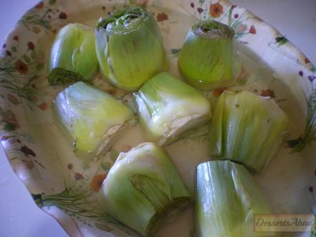 Alcauciles en limón Alcauciles en limón