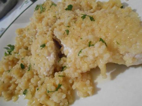Pez espada empanado con cuscús – Pesce spada impanado con cuscus spadacouscous5