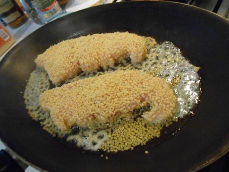 Pez espada empanado con cuscús – Pesce spada impanado con cuscus spadacouscous3