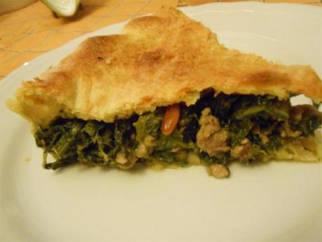 Pizza rellena de grelos y salchicha – Pizza ripiena di friarielli e salsiccia pizzafriariellisalsiccia10