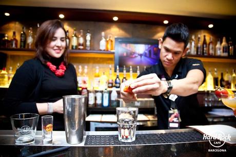 ADDICT LOVE el cóctel ganador Hard Rock Café Barcelona ADDICT LOVE el cóctel ganador Hard Rock Café Barcelona
