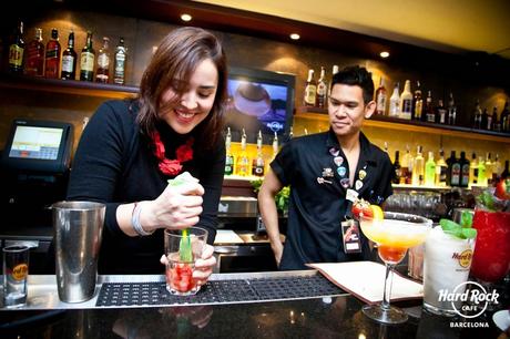ADDICT LOVE el cóctel ganador Hard Rock Café Barcelona ADDICT LOVE el cóctel ganador Hard Rock Café Barcelona