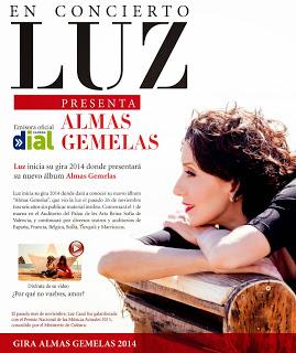 Fechas de la nueva gira de Luz Casal