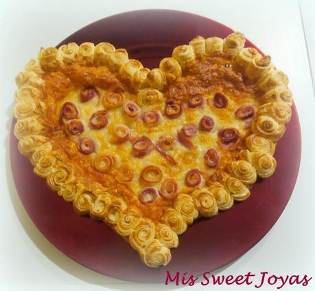 Hojaldre para sorprender a tu enamorad@! Ideal para San Valentín Hojaldre para sorprender a tu enamorad@! Ideal para San Valentín