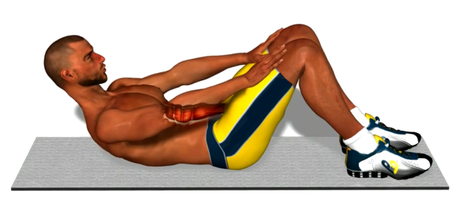 Deporte en casa: Abdominales en 4 minutos para mujeres Deporte en casa: Abdominales en 4 minutos para mujeres