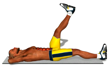 Deporte en casa: Abdominales en 4 minutos para mujeres Deporte en casa: Abdominales en 4 minutos para mujeres