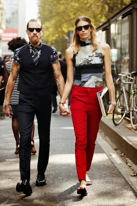 Street Style en pareja