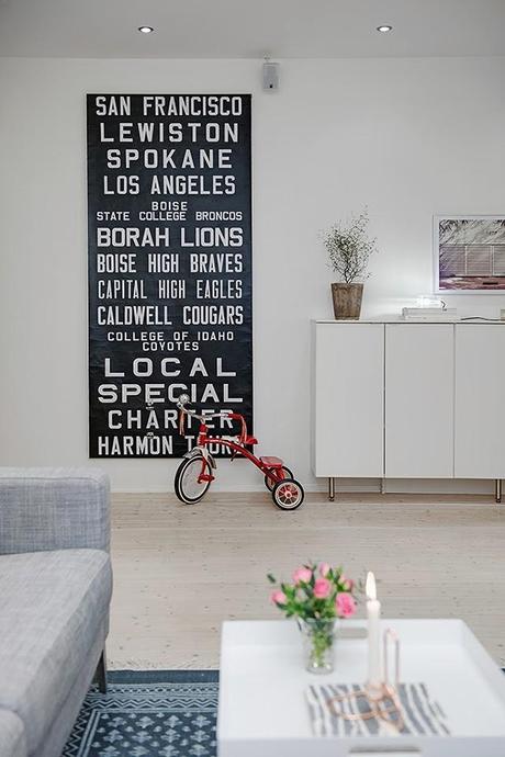 Ideas y almacenaje de un piso de estilo nórdico Ideas y almacenaje de un piso de estilo nórdico