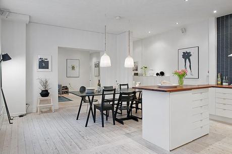 Ideas y almacenaje de un piso de estilo nórdico Ideas y almacenaje de un piso de estilo nórdico