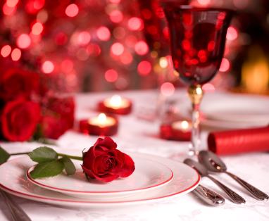 Detalles románticos para la cena de San Valentin