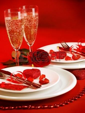 Detalles románticos para la cena de San Valentin