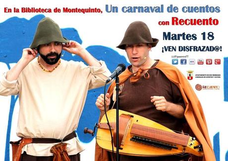 Cartel de carnaval de cuentos Cartel de carnaval de cuentos