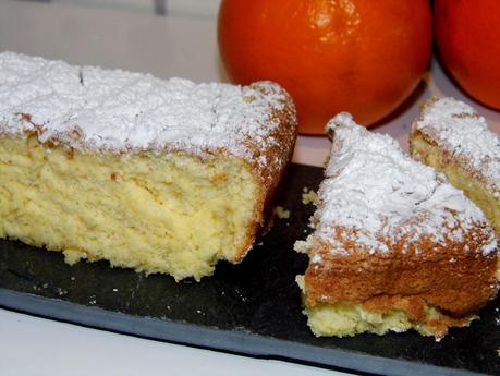 GÁTEAU À L´ORANGE, BIZCOCHO A LA NARANJA
