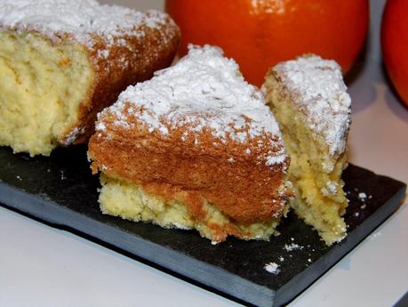 GÁTEAU À L´ORANGE, BIZCOCHO A LA NARANJA