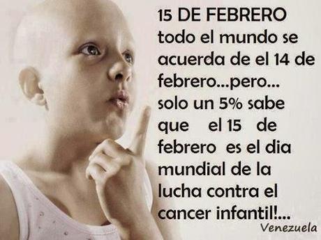 15 de febrero Día internacional de la lucha contra el cáncer infantil