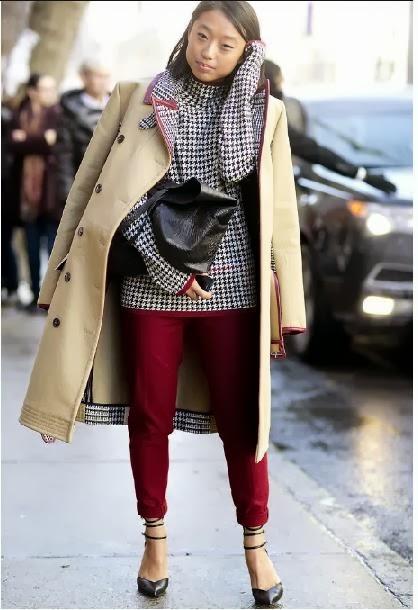 STREET STYLE INSPIRATION; HOUNDSTOOTH.- STREET STYLE INSPIRATION; HOUNDSTOOTH.-