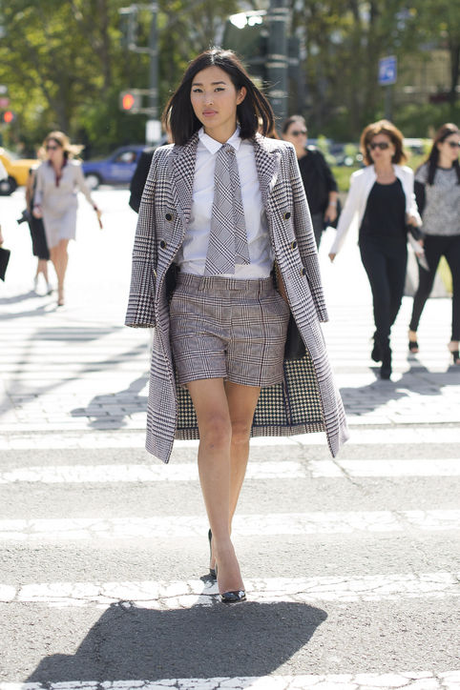 STREET STYLE INSPIRATION; HOUNDSTOOTH.- STREET STYLE INSPIRATION; HOUNDSTOOTH.-