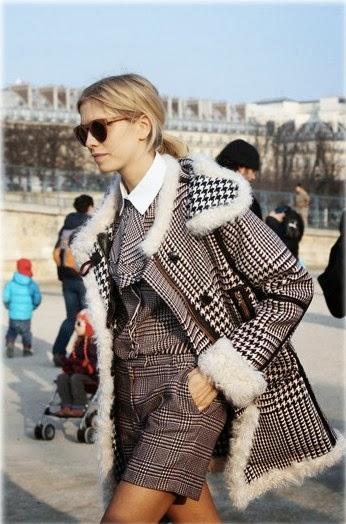 STREET STYLE INSPIRATION; HOUNDSTOOTH.- STREET STYLE INSPIRATION; HOUNDSTOOTH.-