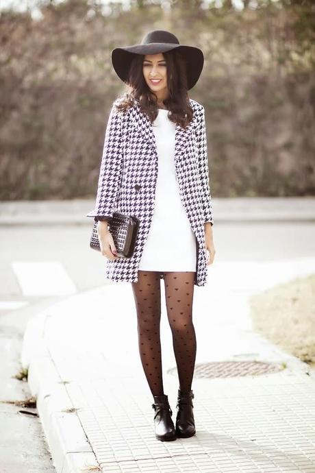 STREET STYLE INSPIRATION; HOUNDSTOOTH.- STREET STYLE INSPIRATION; HOUNDSTOOTH.-