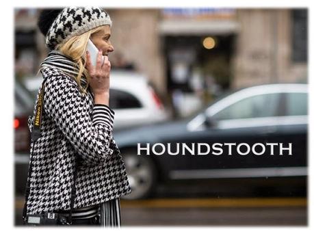 STREET STYLE INSPIRATION; HOUNDSTOOTH.- STREET STYLE INSPIRATION; HOUNDSTOOTH.-