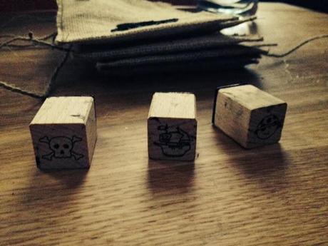 DIY Bolsas para chuches de Piratas DIY Bolsas para chuches de Piratas