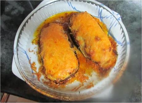 BERENJENAS RELLENAS DE TERNERA BERENJENAS RELLENAS DE TERNERA