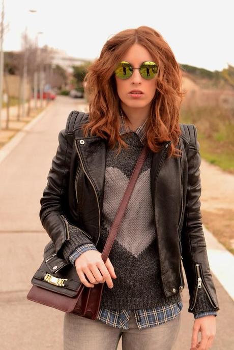 HEART ON MY SWEATER HEART ON MY SWEATER