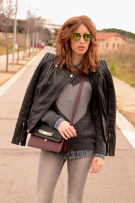 HEART ON MY SWEATER HEART ON MY SWEATER