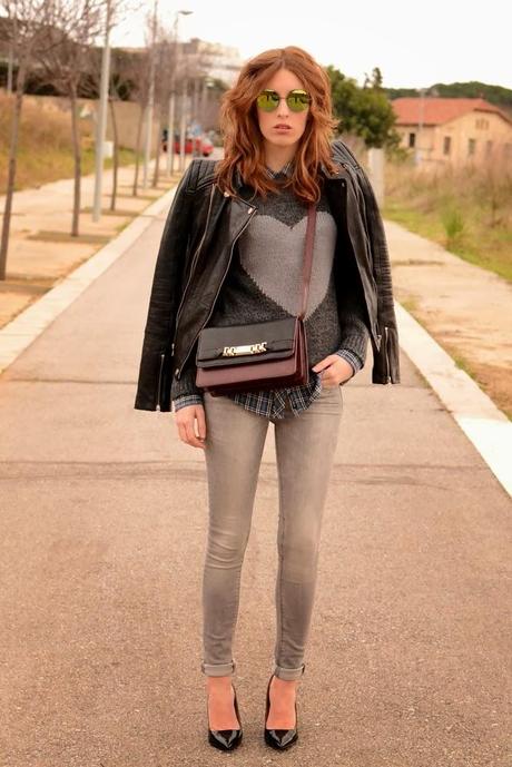 HEART ON MY SWEATER HEART ON MY SWEATER