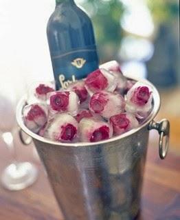DIY - Flores en cubitos de hielo