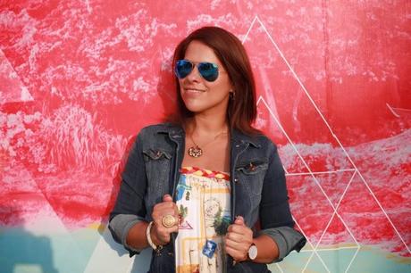 Mis looks Vestido Verano Claudia Paez Vestido, Casa de Jean, Zara, Rayban, Mis looks, Boulevard de Asia, 4thSquare, Patricia Arata