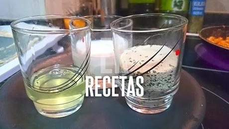 Buñuelos de carne con reducción de Redbull Buñuelos de carne con reducción de Redbull